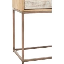 LES TENDANCES Bahut 10 Tiroirs Bois Beige Lilas L 85 Cm -Buffet et enfilade Soldes 64836927 5