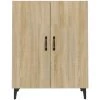 VidaXL Buffet Chêne Sonoma 70x34x90 Cm Bois D'ingénierie - Brun