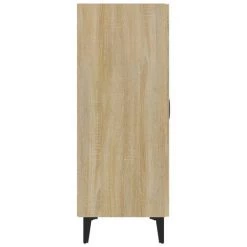 VidaXL Buffet Chêne Sonoma 70x34x90 Cm Bois D'ingénierie - Brun -Buffet et enfilade Soldes 64876578 5