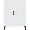 VidaXL Buffet Blanc 70x34x90 Cm Bois D'ingénierie - Blanc