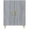 VidaXL Buffet Sonoma Gris 70x34x90 Cm Bois D'ingénierie - Gris