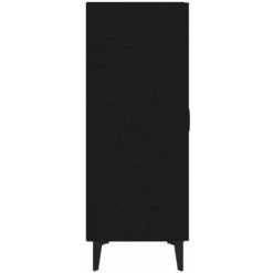 VidaXL Buffet Noir 70x34x90 Cm Bois D'ingénierie - Noir -Buffet et enfilade Soldes 64876716 5