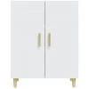 VidaXL Buffet Blanc 70x34x90 Cm Bois D'ingénierie - Blanc