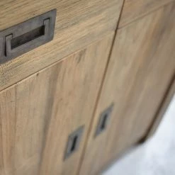 BOIS DESSUS BOIS DESSOUS Buffet En Bois De Teck Recyclé 2 Tiroirs 2 Portes - Naturel 7 BOIS DESSUS BOIS DESSOUS Buffet En Bois De Teck Recyclé 2 Tiroirs 2 Portes - Naturel -Buffet et enfilade Soldes 6510809 4