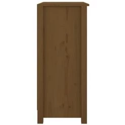 VidaXL Buffet Marron Miel 70x35x80 Cm Bois Massif De Pin - Brun 8 VidaXL Buffet Marron Miel 70x35x80 Cm Bois Massif De Pin - Brun -Buffet et enfilade Soldes 65848960 4