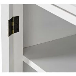 BRICOMARTEAU Buffet DKD Home Decor Blanc Sapin Naturel MDF -Buffet et enfilade Soldes 65934557 4