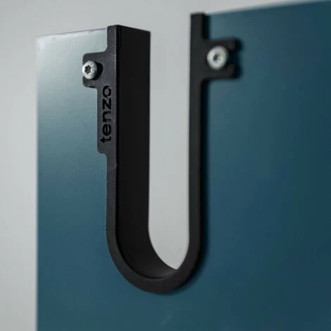 TENZO Buffet En Bois 2 Portes 3 Tiroirs L171cm - Uno - Couleur - Bleu Canard 4 TENZO Buffet En Bois 2 Portes 3 Tiroirs L171cm - Uno - Couleur - Bleu Canard – Image 4