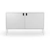 TENZO Buffet En Bois 2 Portes L148cm - Uno - Couleur - Blanc