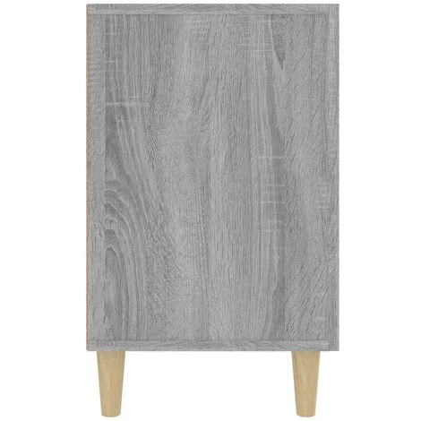 VidaXL Buffet Sonoma Gris 100x36x60 Cm Bois D'ingénierie - Gris 4 VidaXL Buffet Sonoma Gris 100x36x60 Cm Bois D'ingénierie - Gris – Image 4