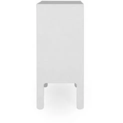 TENZO Petit Buffet En Bois 2 Portes L80cm - Uno - Couleur - Blanc -Buffet et enfilade Soldes 66399662 3