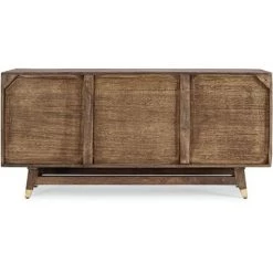 LES TENDANCES Buffet En Bois Recyclé Coloré 2 Portes 11 Tiroirs Domi L 160 Cm -Buffet et enfilade Soldes 66753138 5