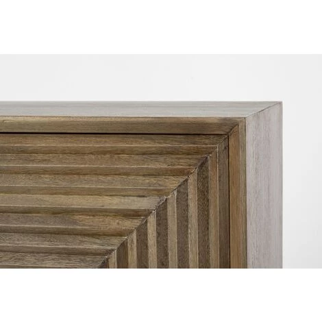 LES TENDANCES Bahut En Bois De Manguier 4 Portes Marron Dary L 92 Cm 5 LES TENDANCES Bahut En Bois De Manguier 4 Portes Marron Dary L 92 Cm – Image 5