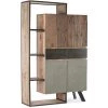 LES TENDANCES Bahut En Bois De Manguier 4 Portes 2 Tiroirs Manu L 118 Cm
