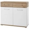 Germania Commode GW-Topix Blanc Et Chêne - Blanc