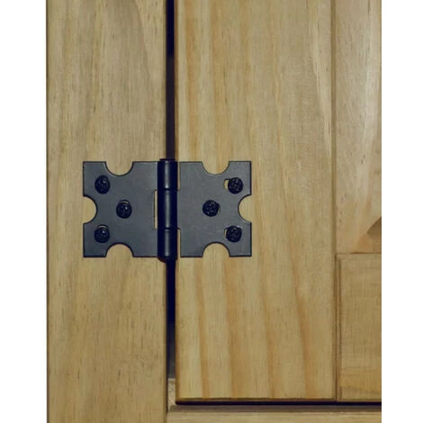 LES TENDANCES Buffet 3 Portes 3 Tiroirs Pin Massif Clair Mexica 5 LES TENDANCES Buffet 3 Portes 3 Tiroirs Pin Massif Clair Mexica – Image 5