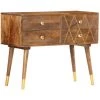 LES TENDANCES Buffet 85x40x70 Cm Bois De Manguier Solide