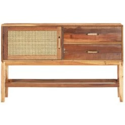 LES TENDANCES Buffet 118x30x76 Cm Bois De Récupération Massif 7 LES TENDANCES Buffet 118x30x76 Cm Bois De Récupération Massif -Buffet et enfilade Soldes 66883238 3