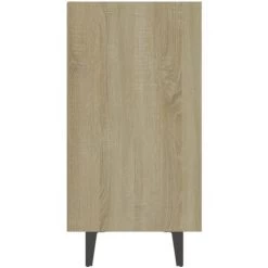 LES TENDANCES Buffet Chêne Sonoma 103,5x35x70 Cm -Buffet et enfilade Soldes 66888567 5