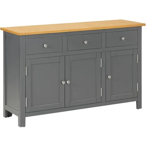 LES TENDANCES Buffet 110x33,5x70 Cm Bois De Chêne Massif 1 LES TENDANCES Buffet 110x33,5x70 Cm Bois De Chêne Massif