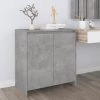 LES TENDANCES Buffet Gris Béton 70x40x73,5 Cm