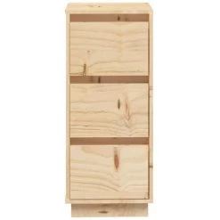 LES TENDANCES Buffets 2 Pcs 32x34x75 Cm Bois Massif De Pin -Buffet et enfilade Soldes 66899833 4