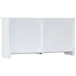 LES TENDANCES Buffet Fait à La Main Blanc 140x30x70 Cm Bois D'acacia Massif 9 LES TENDANCES Buffet Fait à La Main Blanc 140x30x70 Cm Bois D'acacia Massif -Buffet et enfilade Soldes 66904464 5