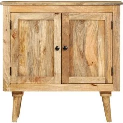 LES TENDANCES Buffet 75 X 35 X 75 Cm Bois De Manguier Massif -Buffet et enfilade Soldes 66905432 4