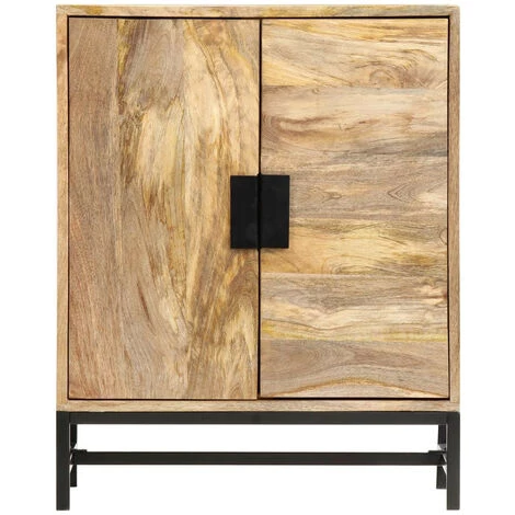 LES TENDANCES Buffet 60 X 35 X 75 Cm Bois De Manguier Massif 5 LES TENDANCES Buffet 60 X 35 X 75 Cm Bois De Manguier Massif – Image 5