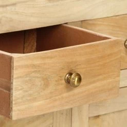 LES TENDANCES Armoire Latérale 65 X 30 X 75 Cm Bois De Manguier Solide -Buffet et enfilade Soldes 66906462 3