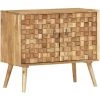 LES TENDANCES Buffet 75x35x65 Cm Bois D'acacia Solide
