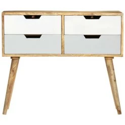 LES TENDANCES Buffet 85 X 40 X 71 Cm Bois De Manguier Massif -Buffet et enfilade Soldes 66906666 3