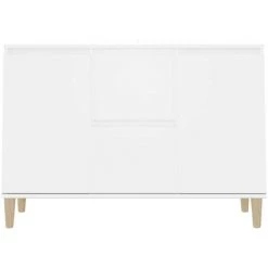 LES TENDANCES Buffet Blanc 103,5x35x70 Cm -Buffet et enfilade Soldes 66907294 5