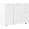 LES TENDANCES Buffet Blanc Brillant 107 X 35 X 76 Cm