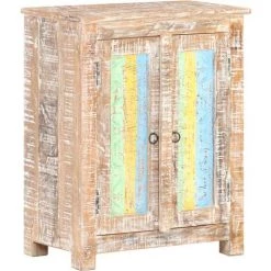LES TENDANCES Buffet 61x35x76 Cm Bois D'acacia Brut