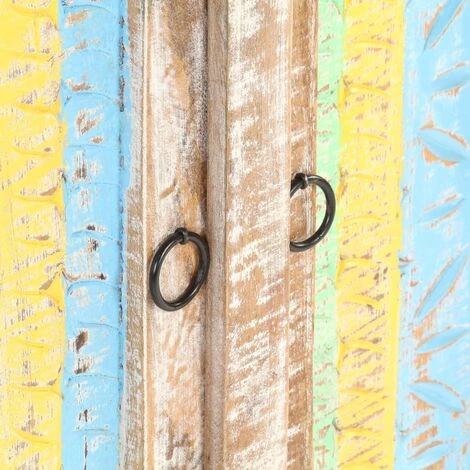 LES TENDANCES Buffet 61x35x76 Cm Bois D'acacia Brut 2 LES TENDANCES Buffet 61x35x76 Cm Bois D'acacia Brut – Image 2