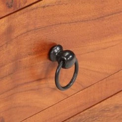 LES TENDANCES Buffet 80x30x60 Cm Bois D'acacia Massif -Buffet et enfilade Soldes 66914595 3