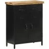 LES TENDANCES Buffet 60x30x76 Cm Bois De Manguier Brut