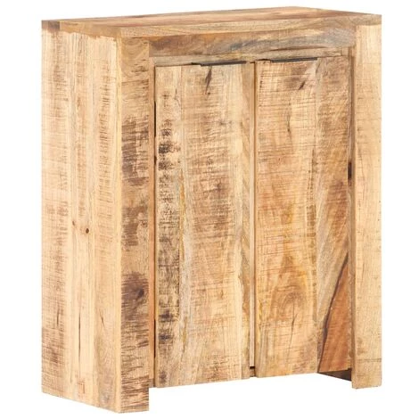 LES TENDANCES Buffet 59x33x75 Cm Bois De Manguier Brut 1 LES TENDANCES Buffet 59x33x75 Cm Bois De Manguier Brut