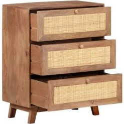 LES TENDANCES Buffet 61x35x76 Cm Bois De Manguier Massif 9 LES TENDANCES Buffet 61x35x76 Cm Bois De Manguier Massif -Buffet et enfilade Soldes 66916172 5