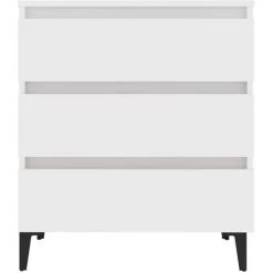 LES TENDANCES Buffet Blanc 60x35x69 Cm 8 LES TENDANCES Buffet Blanc 60x35x69 Cm -Buffet et enfilade Soldes 66917606 4