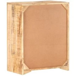 LES TENDANCES Buffet 59x33x75 Cm Bois De Manguier Brut -Buffet et enfilade Soldes 66918607 5