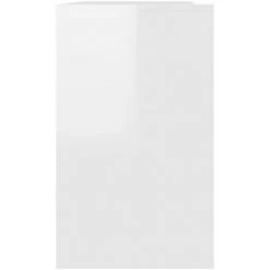 LES TENDANCES Buffet Blanc Brillant 120x41x75 Cm 9 LES TENDANCES Buffet Blanc Brillant 120x41x75 Cm -Buffet et enfilade Soldes 66926238 5