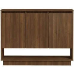 LES TENDANCES Buffet Chêne Marron 97x31x75 Cm 9 LES TENDANCES Buffet Chêne Marron 97x31x75 Cm -Buffet et enfilade Soldes 66926450 5