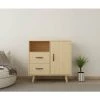 XICHAO Buffet - Meuble De Rangement - 4 Compartiments - 80x35x60CM