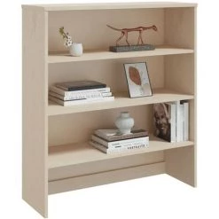 TRUE DEAL Dessus De Buffet Marron Miel 90x30x100 Cm Bois Massif De Pin -Buffet et enfilade Soldes 67296021 5