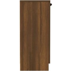 TRUE DEAL Buffet Chêne Marron 60x30x70 Cm Bois D'ingénierie 8 TRUE DEAL Buffet Chêne Marron 60x30x70 Cm Bois D'ingénierie -Buffet et enfilade Soldes 67297126 4