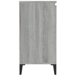 TRUE DEAL Buffet Sonoma Gris 60x35x70 Cm Bois D'ingénierie -Buffet et enfilade Soldes 67298247 4