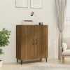 TRUE DEAL Buffet Chêne Marron 70x34x90 Cm Bois D'ingénierie