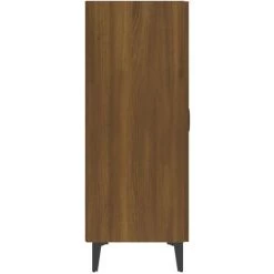 TRUE DEAL Buffet Chêne Marron 70x34x90 Cm Bois D'ingénierie 9 TRUE DEAL Buffet Chêne Marron 70x34x90 Cm Bois D'ingénierie -Buffet et enfilade Soldes 67298266 5