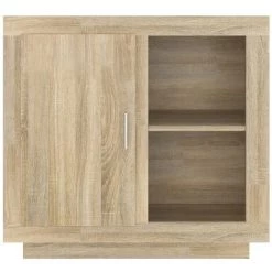 TRUE DEAL Buffet Chêne Sonoma 80x40x75 Cm -Buffet et enfilade Soldes 67298384 5